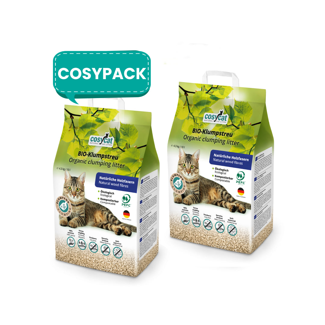 Pack Cosycat 4,3 kg + 4,3 kg