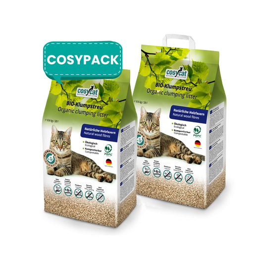 Pack Cosycat 8,6 + 8,6 kg