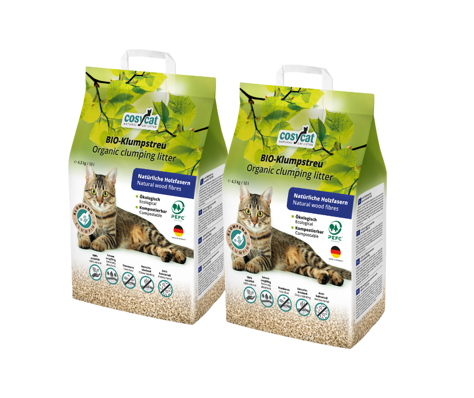 Pack Cosycat 4,3 kg + 4,3 kg